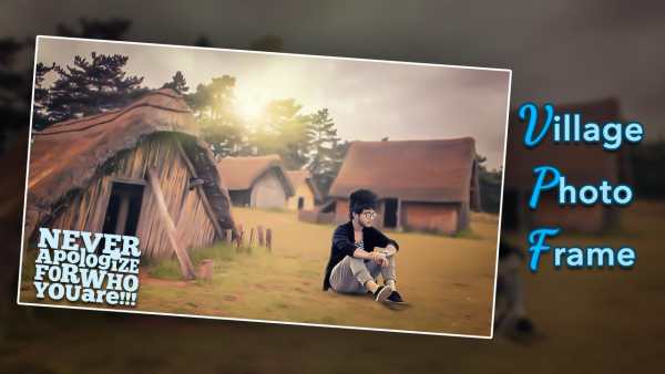 Village Photo Frame screenshot 1
