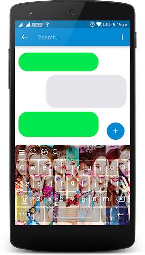 Girls' Generation Keyboard स्क्रीनशॉट 1