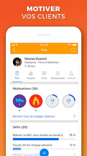 Virtuagym Coach screenshot 3