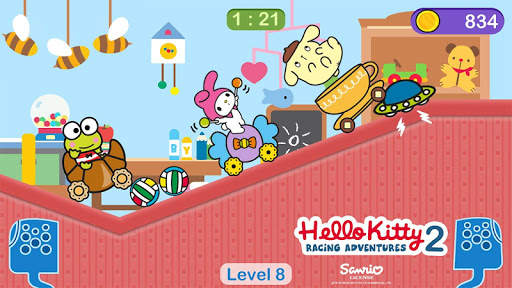 Gry Hello Kitty - samochodowa screenshot 6