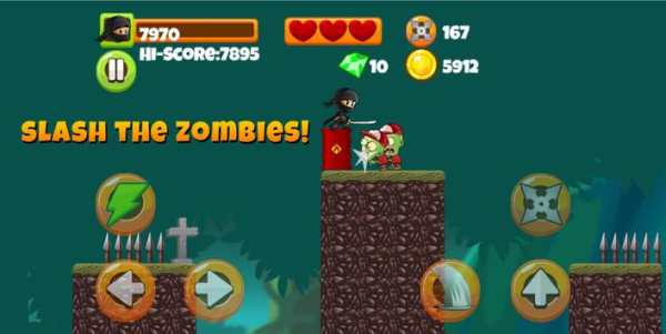 Ninja Kid vs Zombies - Special screenshot 1