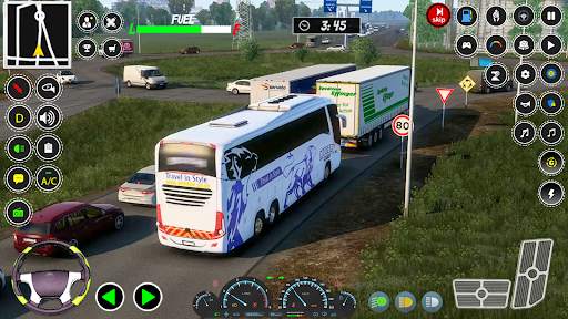 Coach Bus Driving: Bus Games screenshot 5