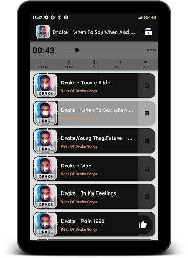 Drake Songs Offline Lyrics 2020 screenshot 2