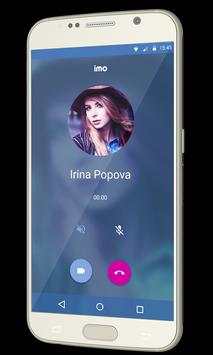 Video call chat for imo prank screenshot 2