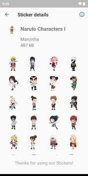 Naruto Stickers screenshot 3