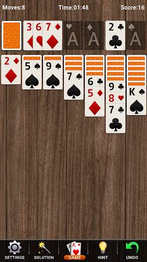 Solitaire Klondike 777 - game 4 تصوير الشاشة