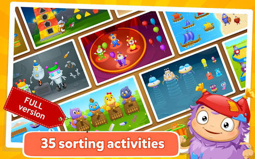 Kids Learn to Sort Lite screenshot 1