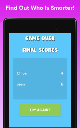 2 Player Quiz - Challenge Your Friends screenshot 6