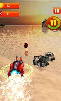 Jet boat racing 3D: water surfer driving game screenshot 11