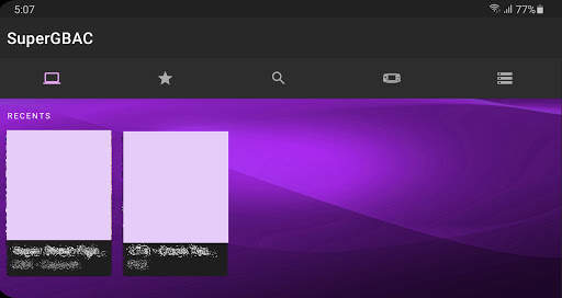 SuperGBAC (gba/gbc emulator) screenshot 3
