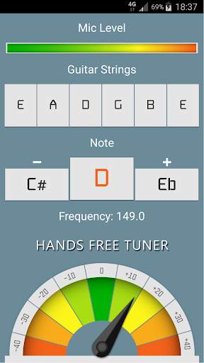 Guitar Tuner Pro screenshot 1