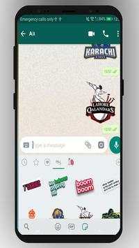 Cricket PSL 2019 Stickers for Whatsapp screenshot 2