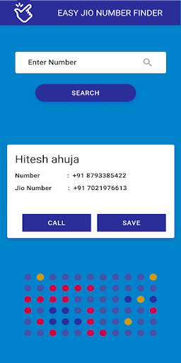 Easy Jio Number Finder screenshot 2