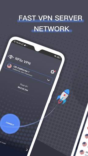 Nflix VPN: Fast WiFi VPN Proxy screenshot 2