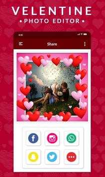 Valentine’s Day Photo Editor - Love Photo Editor screenshot 6