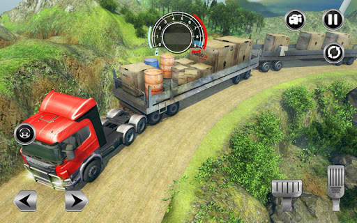 Road Train Truck Driving Sim:  screenshot 4