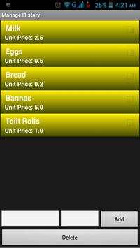 Easy Shopping List screenshot 4
