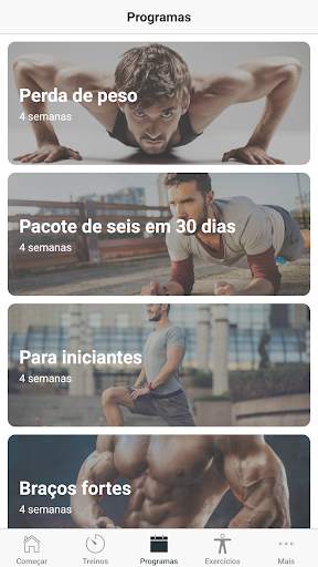Treino em Casa para Homens screenshot 4