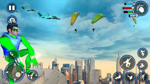 Spider Dogge Hero Fight - Gangster Crime City Game स्क्रीनशॉट 4
