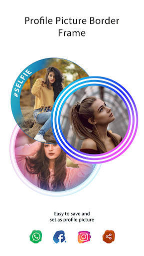 Profile Picture Border Frame screenshot 1