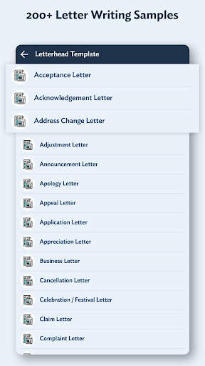 Business LetterHead Maker – Letter Writing Designs screenshot 8