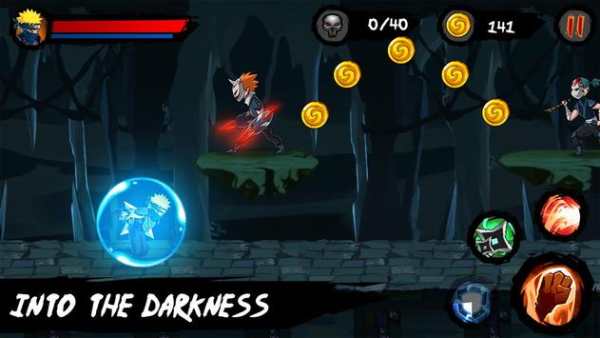 Ninja Run Nanruto screenshot 2