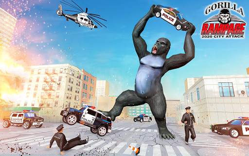 Gorilla Rampage 2020: New Rampage Simulator Games screenshot 2