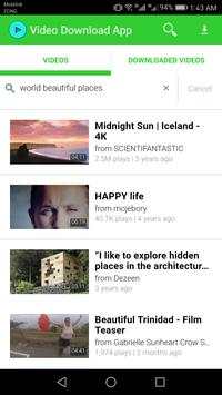 Video Download App screenshot 1
