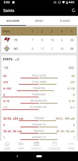 New Orleans Saints Mobile screenshot 4