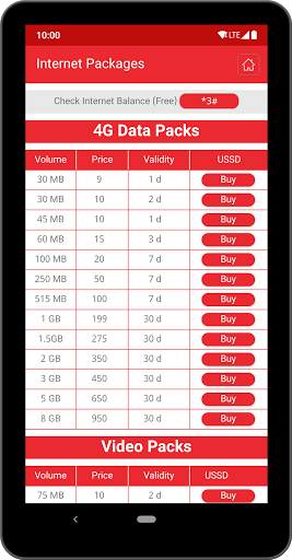 BD All Sim Offer 2020 (ইন্টারনেট অফার) screenshot 13