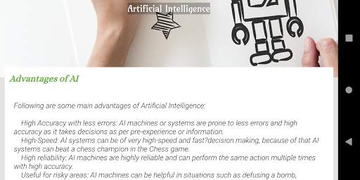 Artificial Intelligence & Machine Learning(AI&ML) screenshot 12
