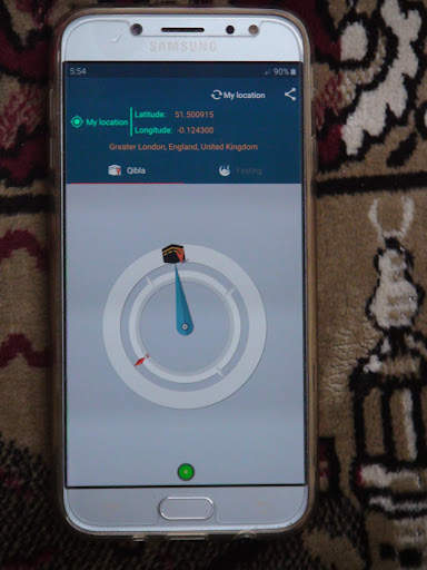 Kaaba compass - Muslim fasting Ramadan 2022 screenshot 4