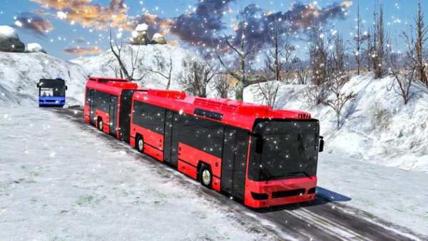 Driving Simulator Games : Hill Bus Coach screenshot 3