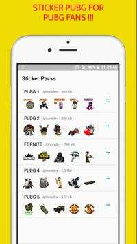PUB-G WAStickerapps - Sticker For Whatsapp screenshot 1
