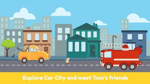 Tom the Tow Truck: Drive in Car City - Mini Mango screenshot 1
