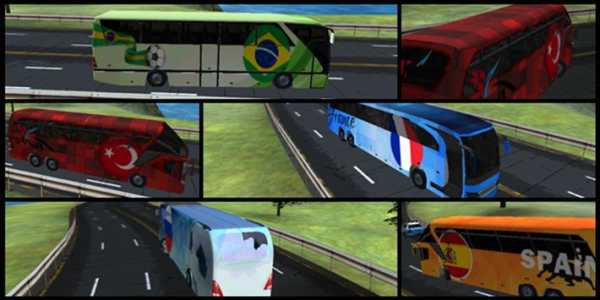 Soccer Team Bus Simulator 3D screenshot 2