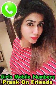 Girls Mobile Numbers - Prank App For Fun screenshot 2