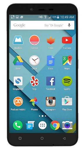 Launcher 4g screenshot 1