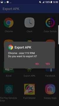 Export App(APK File) To SD Card screenshot 2
