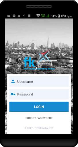 FK Tracking App screenshot 1