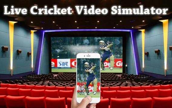Live Cricket Video Simulator screenshot 2
