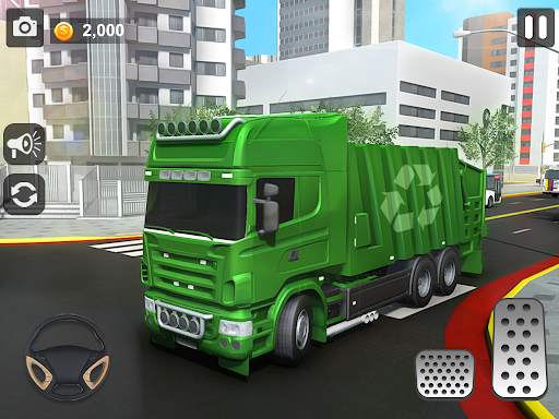 City Trash Truck Simulator: Dump Truck Games screenshot 6