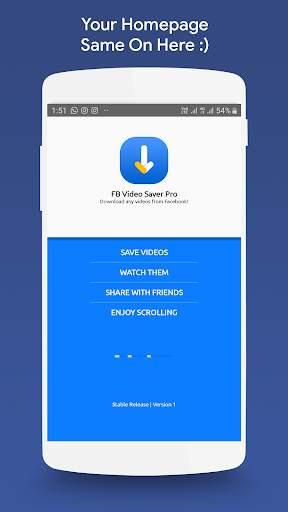 Video Downloader for facebook screenshot 1
