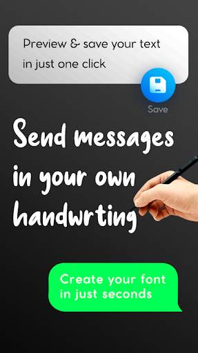 Handwriting Keyboard FontMaker screenshot 4
