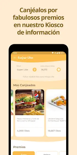 Like App screenshot 3