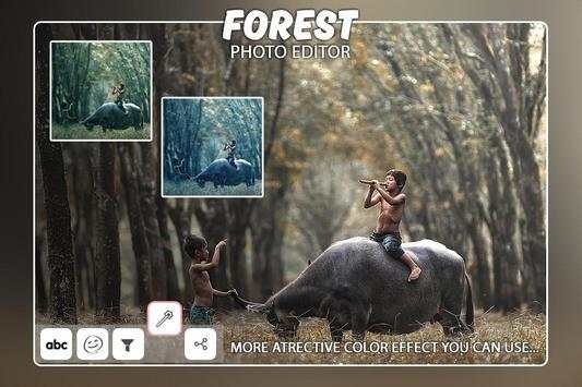 Forest Photo Editor screenshot 4