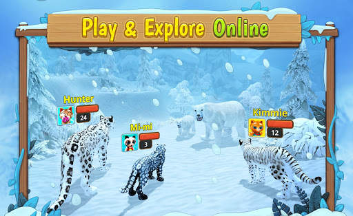 Snow Leopard Family Sim Online screenshot 3