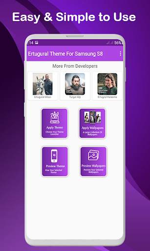 Ertugural Ghazi Theme Launcher For Samsung S8 screenshot 13