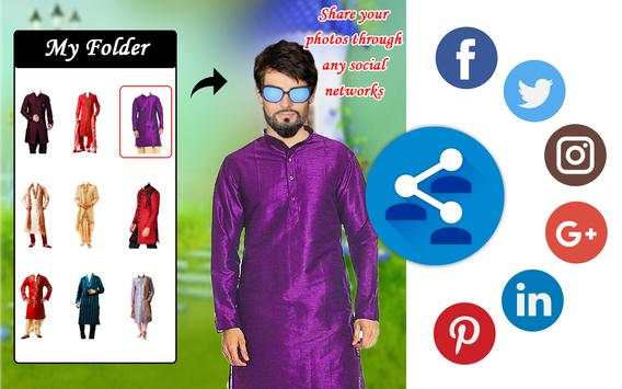 Winter Jacket Men Photo Editor screenshot 9