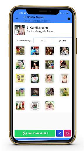 Stiker Wa Lucu Indonesia Terbaru WaStickerApps screenshot 5
